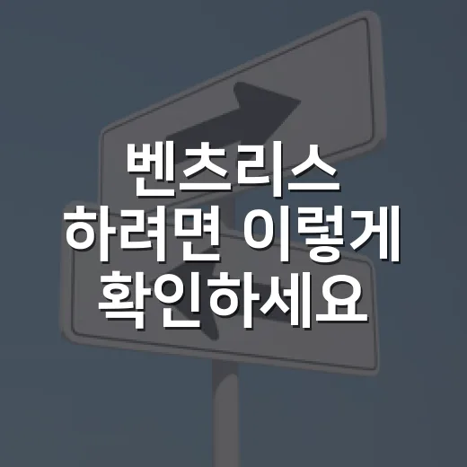 벤츠리스 하려면 이렇게 확인하세요: 월 납입금보다 먼저 볼 7가지 - 요약