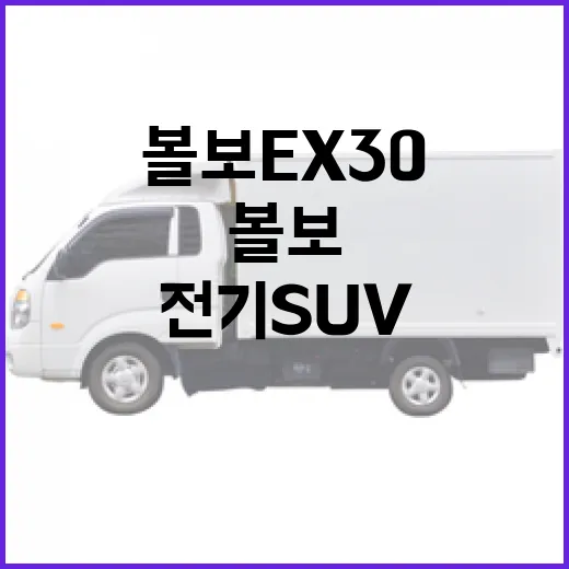 볼보 EX30 제대로 고르는 방법, 출퇴근용 전기 SUV라면 이렇게 보세요 - 요약