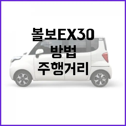 볼보 EX30 고르려면 이렇게 보세요: 가격, 주행거리, 트림 선택 방법 - 요약