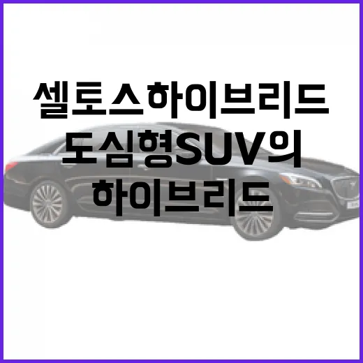 셀토스 하이브리드: 도심형 SUV의 새로운 기준 - 요약