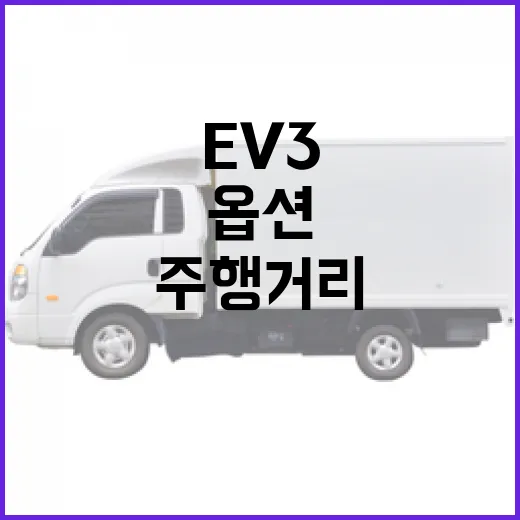 EV3 구매하려면 이렇게 비교하세요: 배터리, 주행거리, 옵션 고르는 방법 - 요약