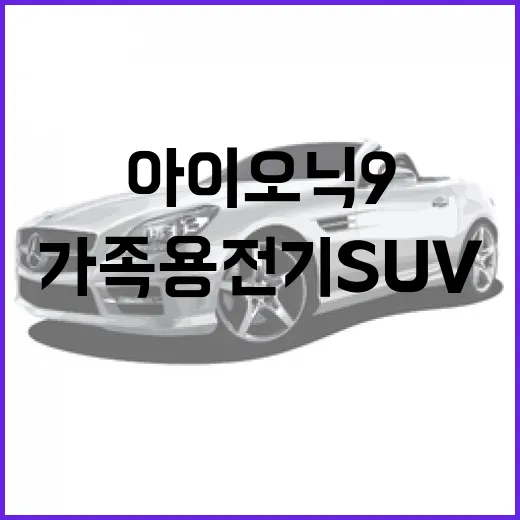 아이오닉9 구매 전 체크하는 방법, 가족용 전기 SUV라면 이렇게 보세요 - 요약