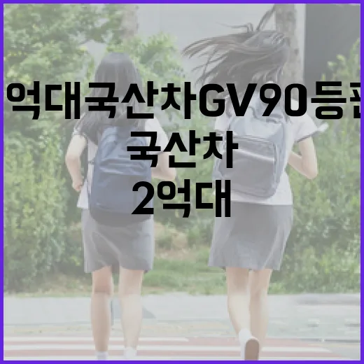 2억대 국산차 GV90 등판을 기다린다면 이렇게 판단하는 방법 - 요약