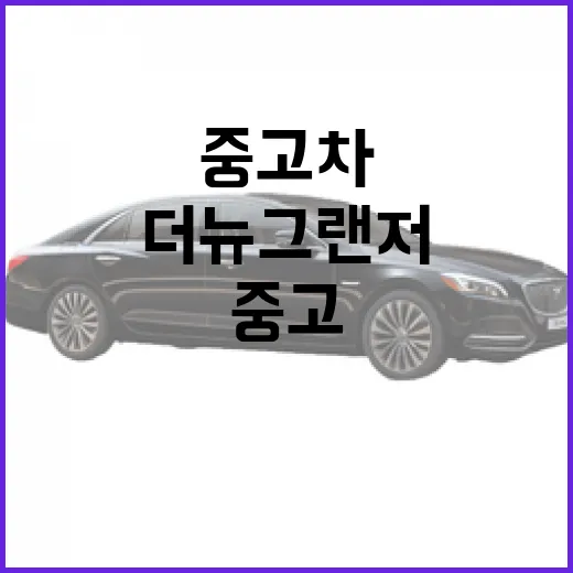 더뉴그랜저 중고차 고르려면 이렇게 보면 됩니다 - 요약