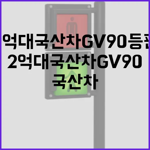 2억대 국산차 GV90 등판 전에 따져봐야 할 구매 방법 - 요약