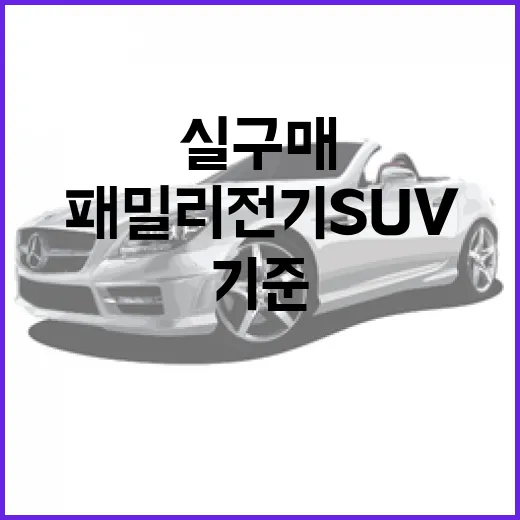 EV5 고르려면 이렇게 보세요: 패밀리 전기 SUV 실구매 기준 - 요약