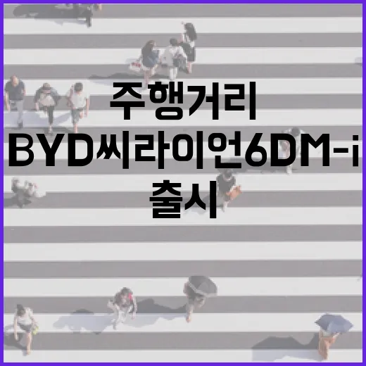 BYD 씨라이언 6 DM-i 출시, 초보자가 가격과 주행거리 따져보는 방법 - 요약