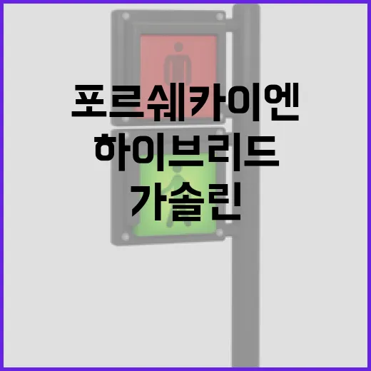 포르쉐카이엔 고르는 방법, 가솔린·하이브리드·전기형 선택 기준 - 요약