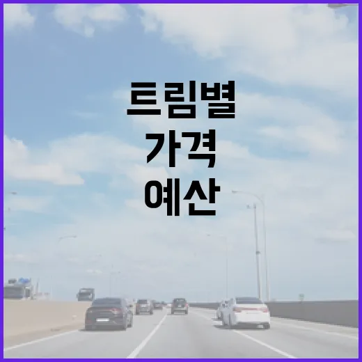 모닝가격 제대로 계산하는 방법, 트림별 예산은 이렇게 잡으면 됩니다 - 요약