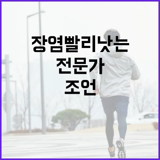 장염 빨리 낫는 방법: 전문가의 조언 - 요약