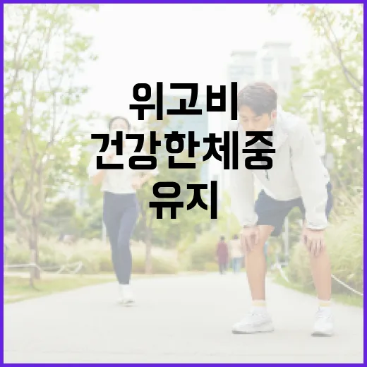 위고비를 활용하여 건강한 체중을 유지하는 방법 - 요약