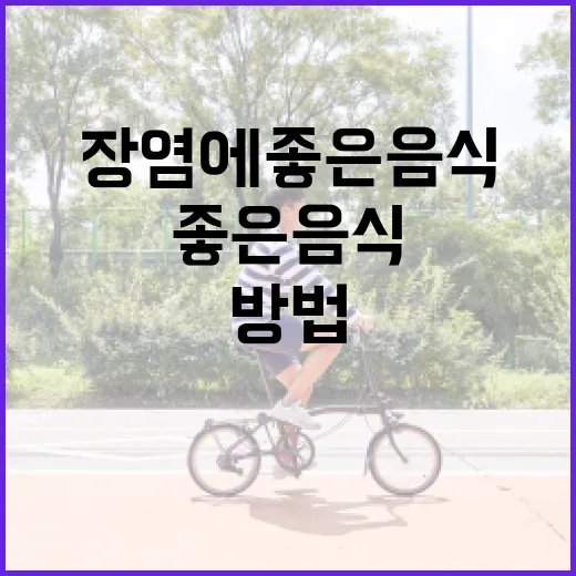 장염에 좋은 음식을 선택하는 방법 - 요약