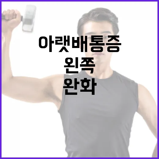 왼쪽 아랫배 통증을 완화하는 방법 - 요약