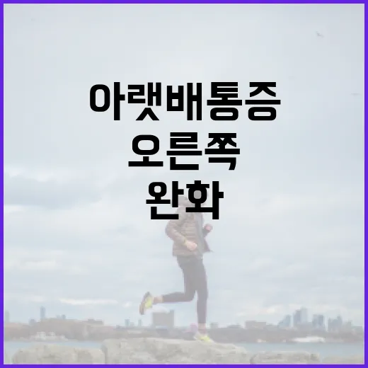 오른쪽 아랫배 통증을 완화하는 방법 - 요약