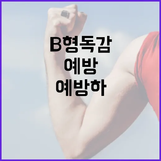 B형 독감을 예방하고 관리하는 방법 - 요약