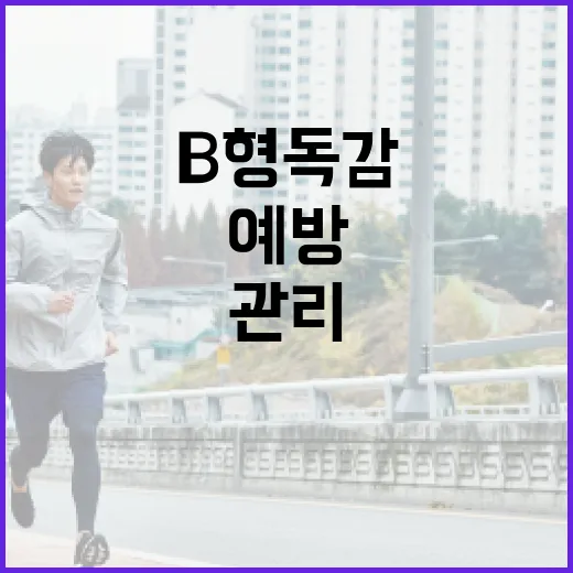 B형 독감을 예방하고 관리하는 방법 - 요약