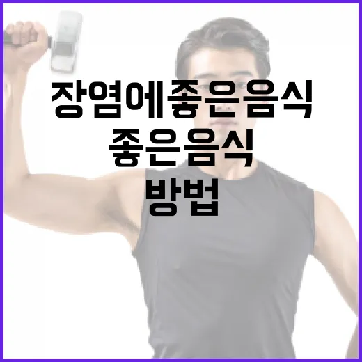 장염에 좋은 음식을 선택하는 방법 - 요약