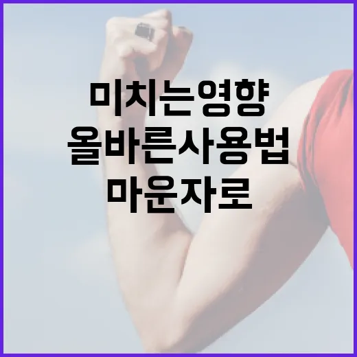 마운자로의 올바른 사용법과 건강에 미치는 영향 - 요약