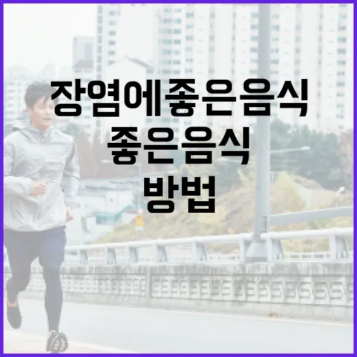 장염에 좋은 음식을 선택하는 방법 - 요약