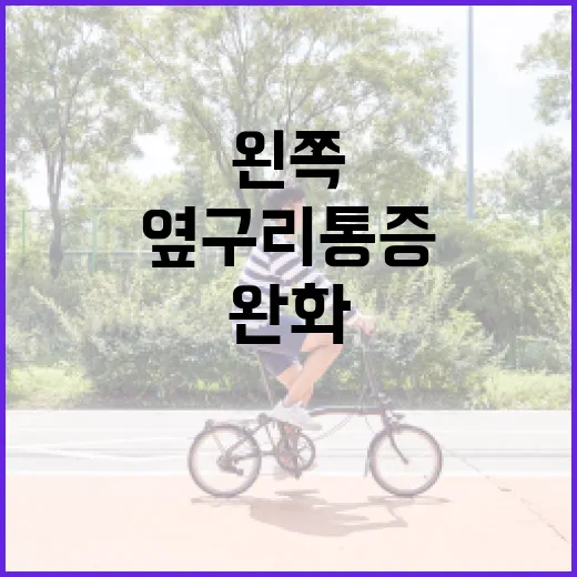 왼쪽 옆구리 통증을 완화하는 방법 - 요약