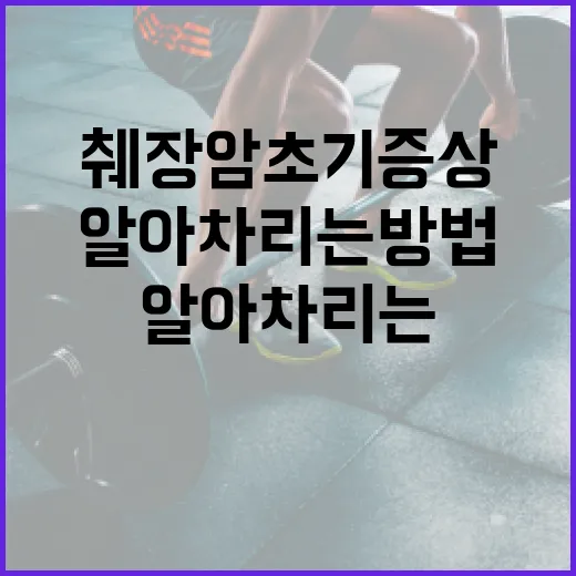 췌장암 초기증상 알아차리는 방법 - 요약