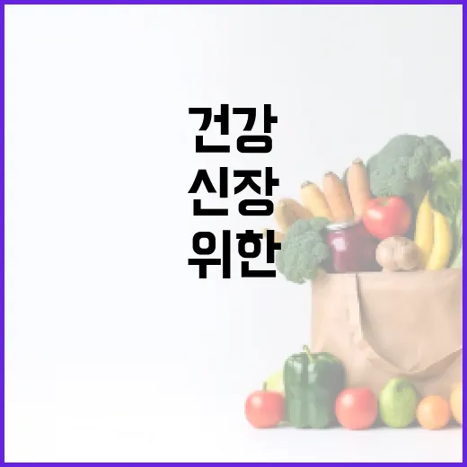 신장 건강을 위한 음식을 선택하는 방법 - 요약