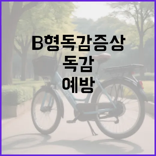 B형 독감 증상을 파악하고 예방하는 방법 - 요약