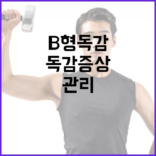 B형 독감 증상을 이해하고 관리하는 방법 - 요약