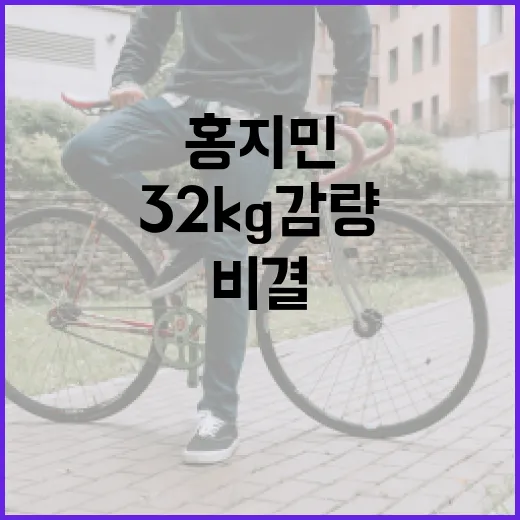 홍지민의 32kg 감량 비결: 건강하게 체중 감량하는 방법 - 요약