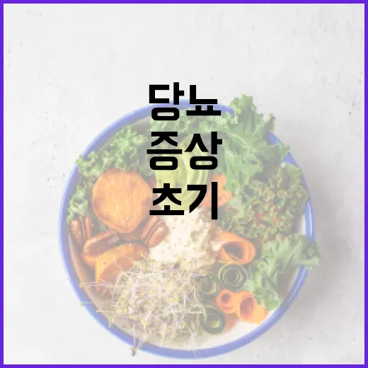 당뇨 초기증상을 인식하는 방법 - 요약