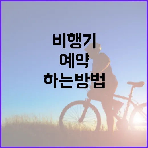 비행기 예약을 쉽게 하는 방법 - 요약