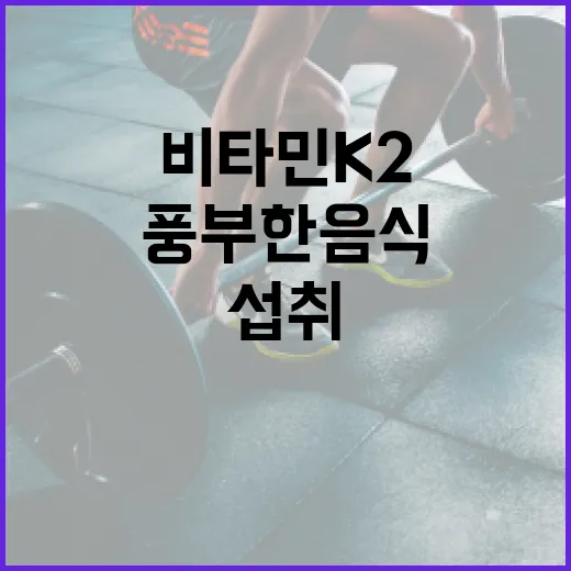 비타민 K2가 풍부한 음식을 섭취하는 방법 - 요약