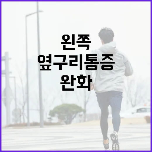 왼쪽 옆구리 통증 완화하는 방법 - 요약
