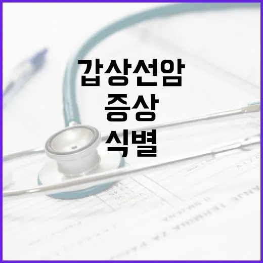 갑상선암 증상을 식별하는 방법 - 요약
