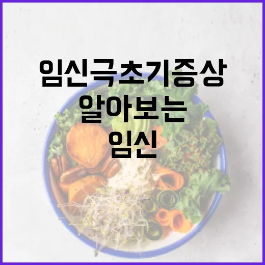 임신 극초기증상을 알아보는 방법 - 요약