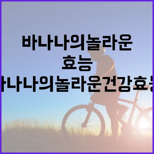 바나나의 놀라운 건강 효능을 알아보는 방법 - 요약