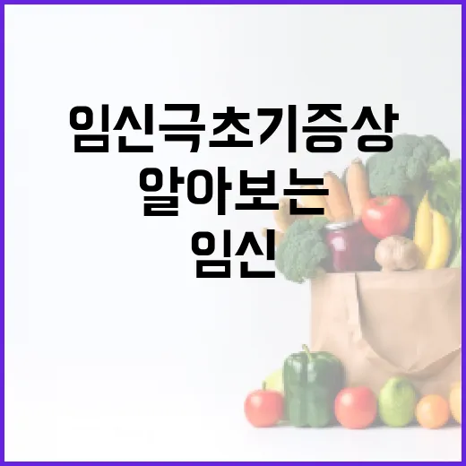 임신 극초기 증상을 알아보는 방법 - 요약