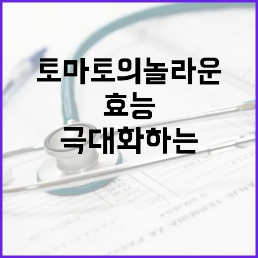 토마토의 놀라운 건강 효능을 극대화하는 방법 - 요약