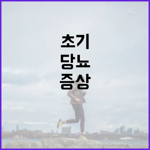당뇨 초기증상을 알아차리는 방법 - 요약