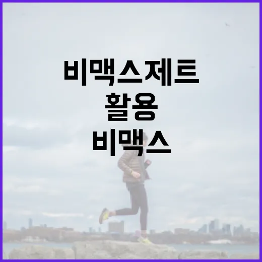 비맥스제트를 효과적으로 활용하는 방법 - 요약