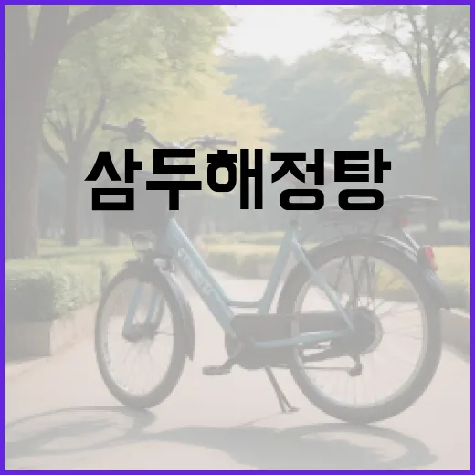 삼두해정탕으로 건강을 증진하는 방법 - 요약