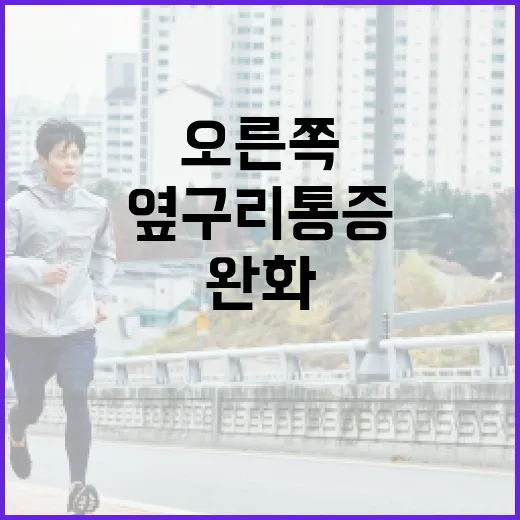 오른쪽 옆구리 통증 완화하는 방법 - 요약