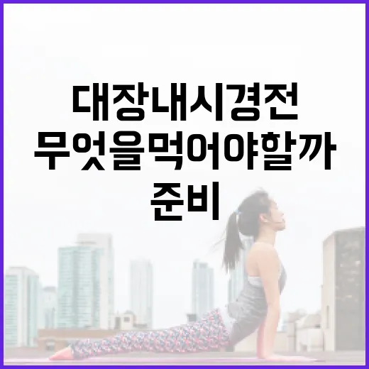 대장내시경 전 무엇을 먹어야 할까요? 안전하고 효과적인 준비 방법 - 요약