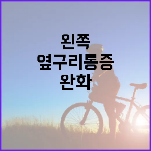 왼쪽 옆구리 통증을 완화하는 방법 - 요약