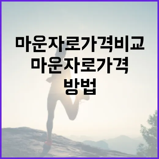 마운자로 가격 비교하는 방법: 경제적으로 건강을 챙기려면 - 요약
