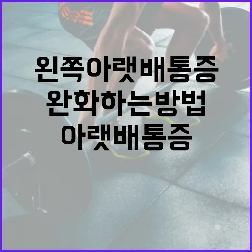 왼쪽 아랫배 통증을 완화하는 방법 - 요약