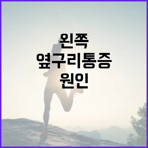 왼쪽 옆구리 통증을 완화하는 방법: 원인과 해결책 - 요약
