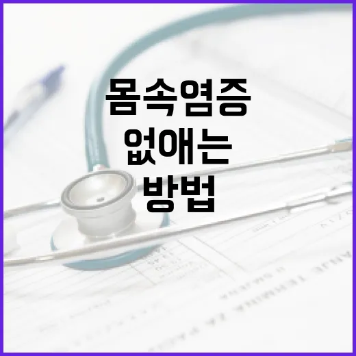 몸속 염증을 없애는 방법: 건강한 생활로 돌아가기 - 요약