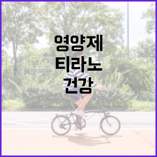 티라노 영양제로 건강을 최적화하는 방법 - 요약