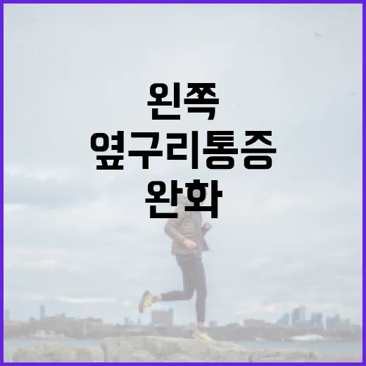 왼쪽 옆구리 통증 완화하는 방법 - 요약